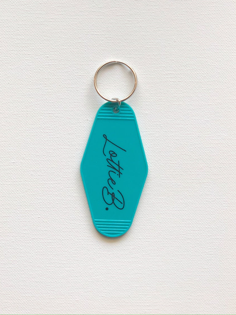 Lottie B. Retro Keychain